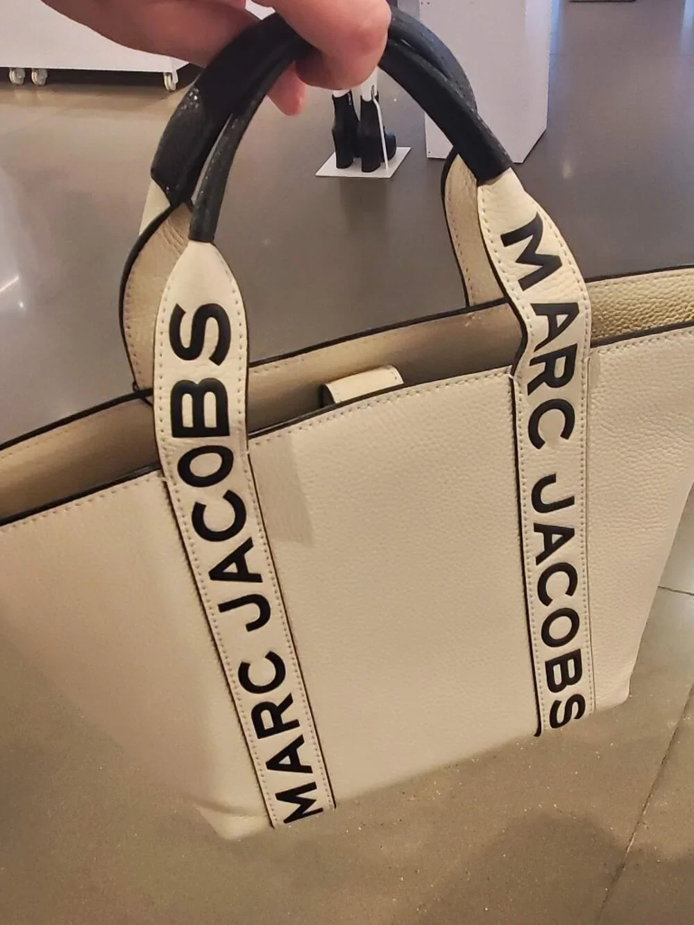 Marc Jacobs Small Pebble Leather Tote with Strap - Picture 2 of 3